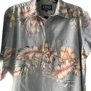 ONO by Liberty House Hawaiian Shirt Beautiful Colors Vintage